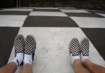 "in my shoes", interactive installation@ Salisbury Market Galler